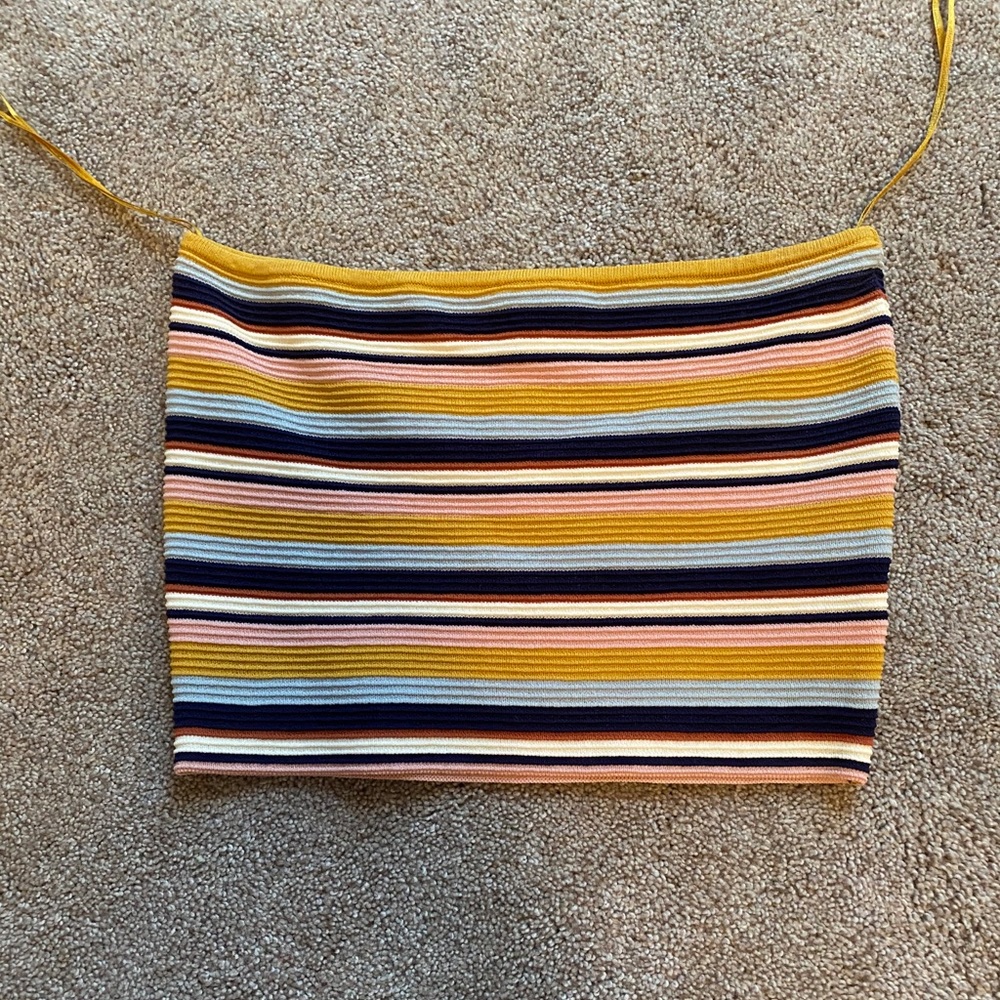 Pacsun multi color tube top